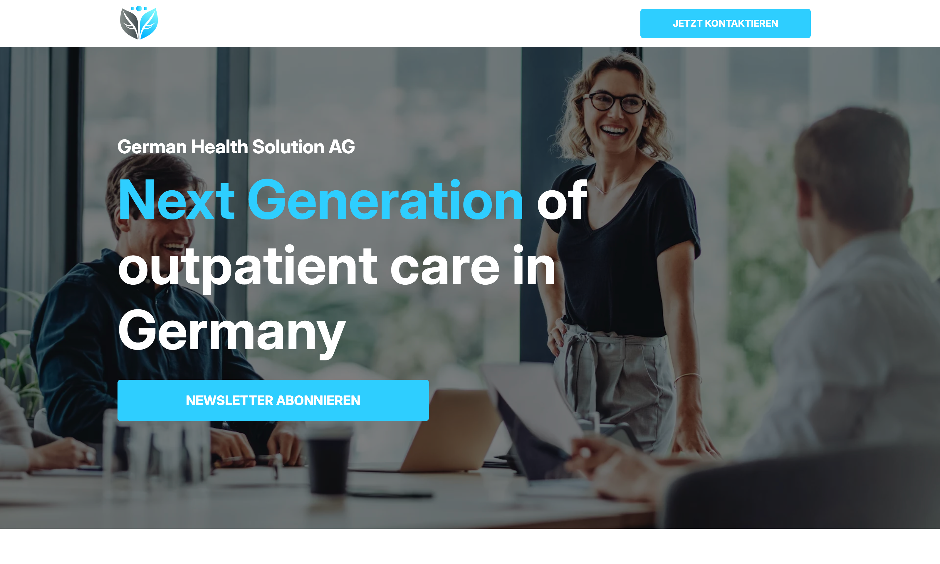 German Health Solutions - Webdesign Projekt