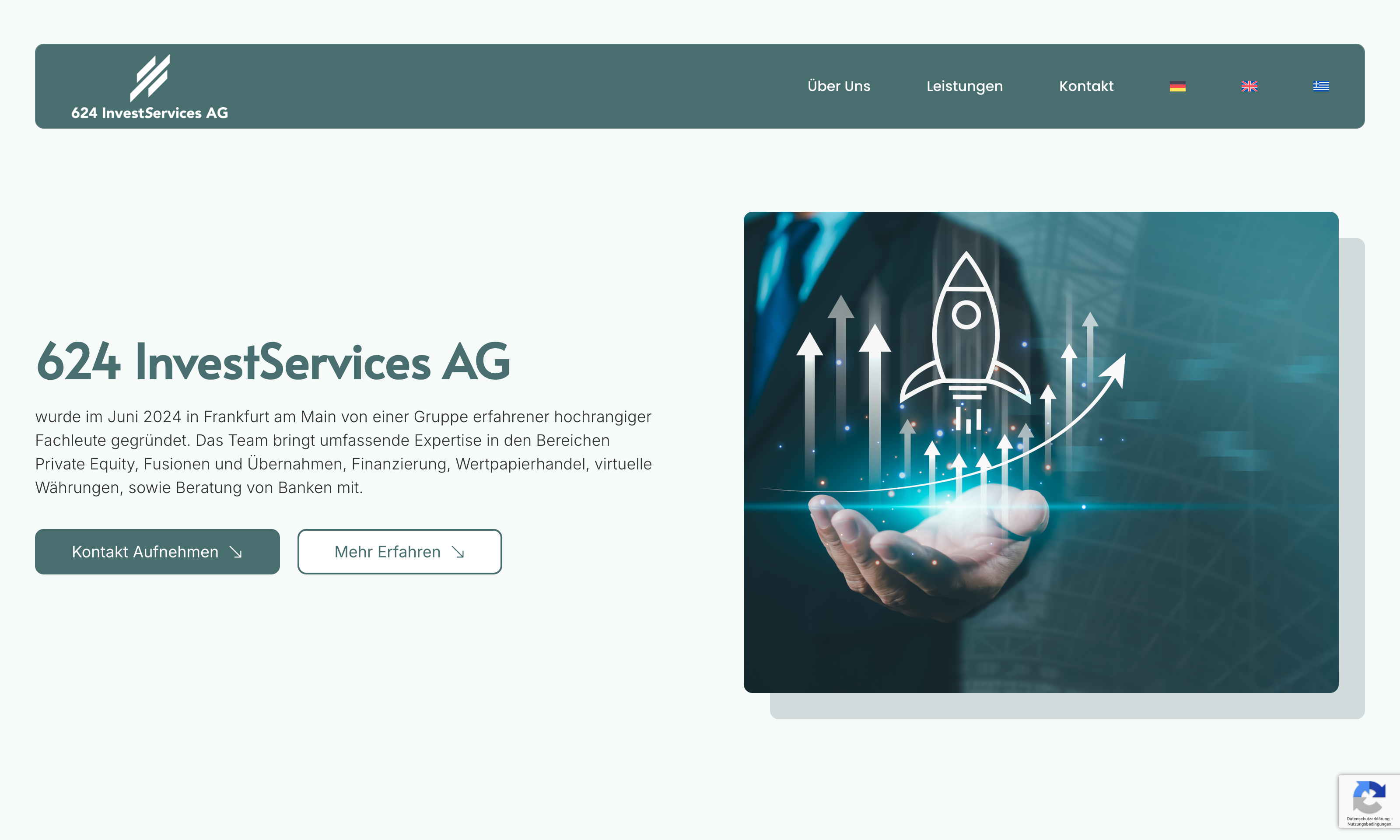 624 Invest Services - Webdesign Projekt